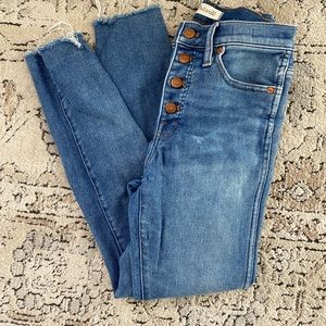 Madewell skinny jeans